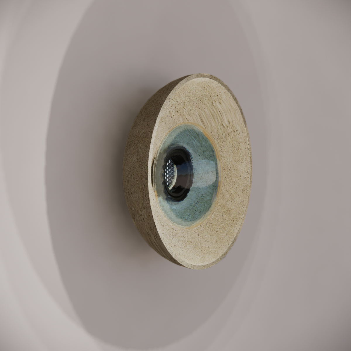 Noctilucia Shell Medium Wall Light