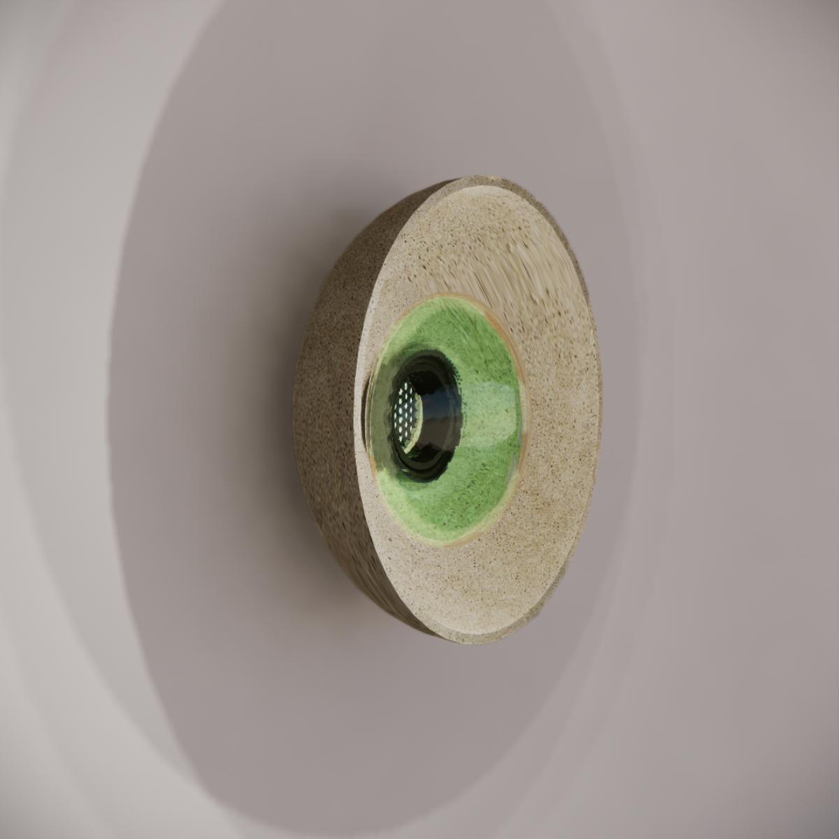 Noctilucia Shell Medium Wall Light