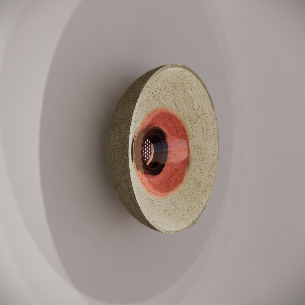 Noctilucia Shell Medium Wall Light