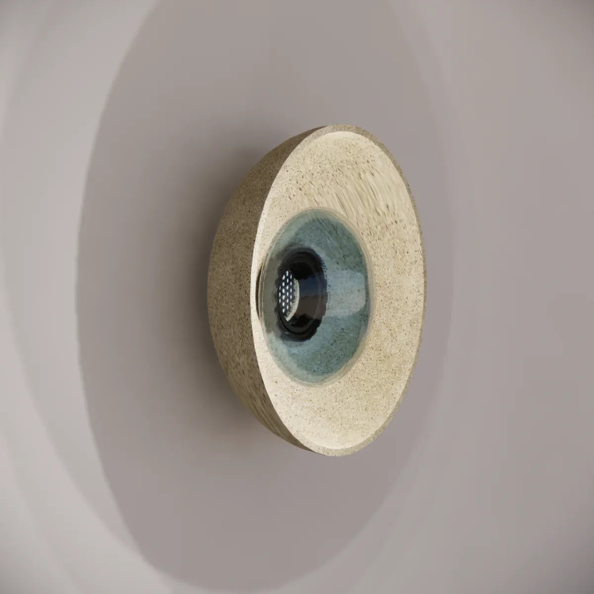 Noctilucia Shell Medium Wall Light