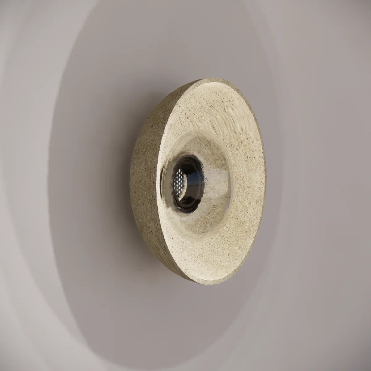 Noctilucia Shell Medium Wall Light
