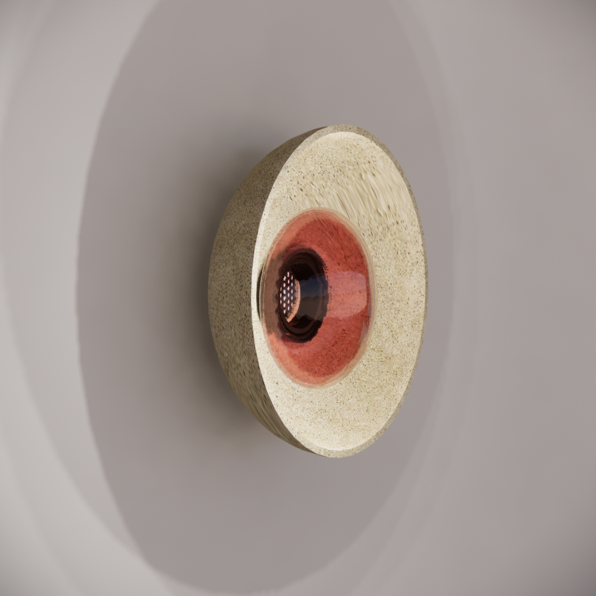 Noctilucia Shell Medium Wall Light