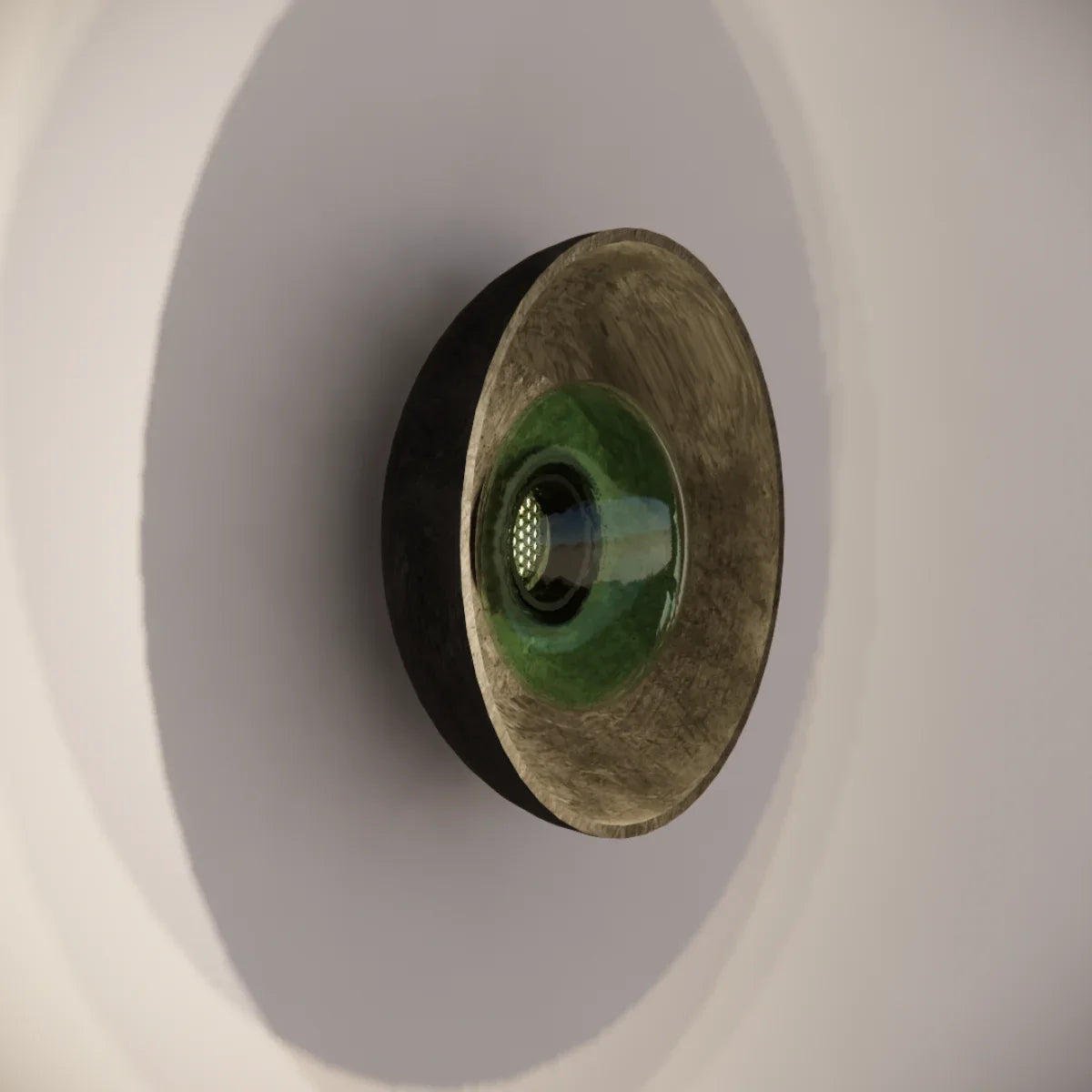 Noctilucia Shell Medium Wall Light