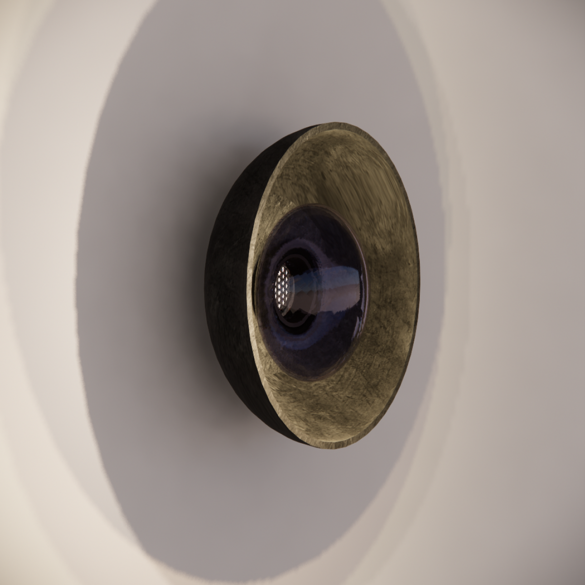 Noctilucia Shell Medium Wall Light