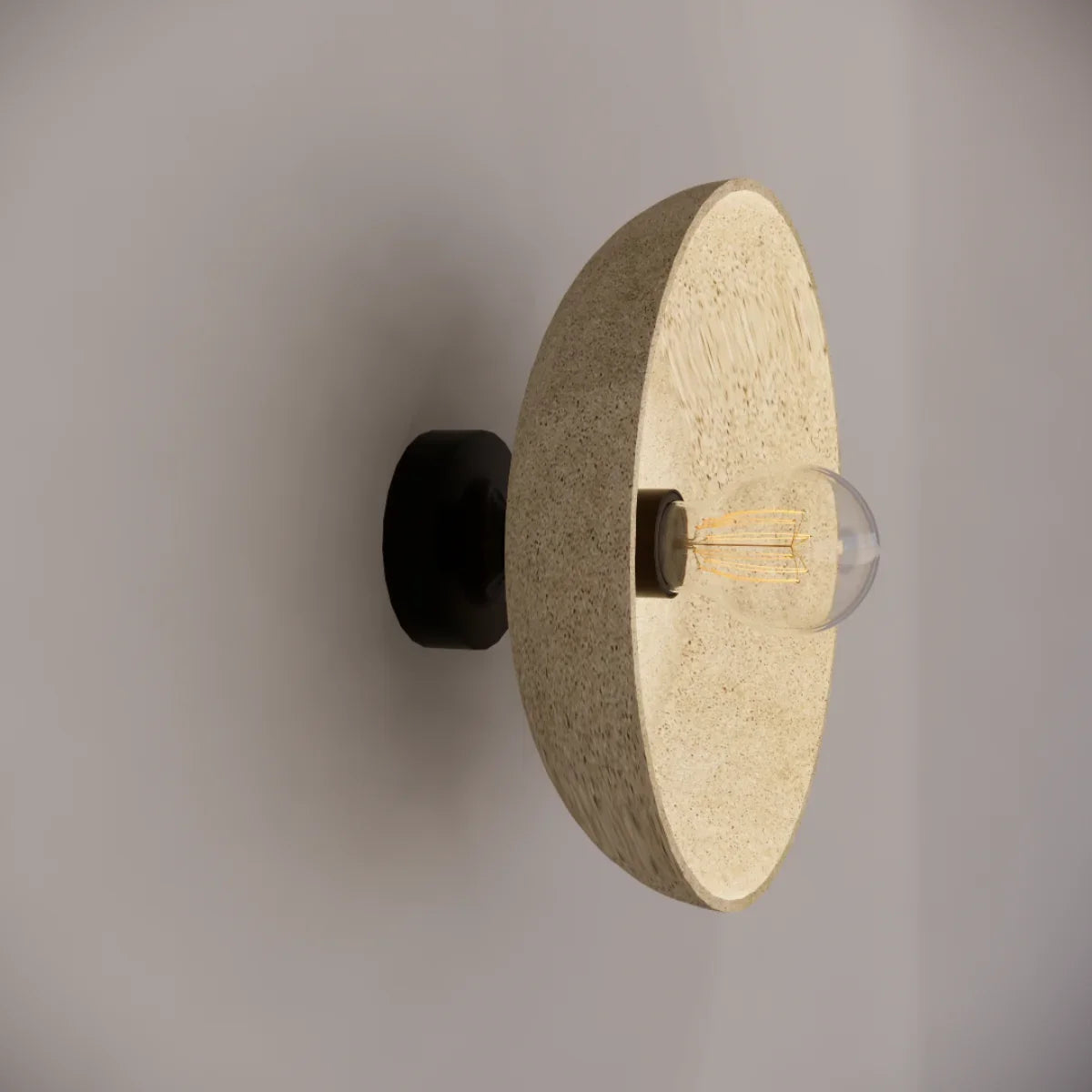 Pluo Shell Large Wall Light