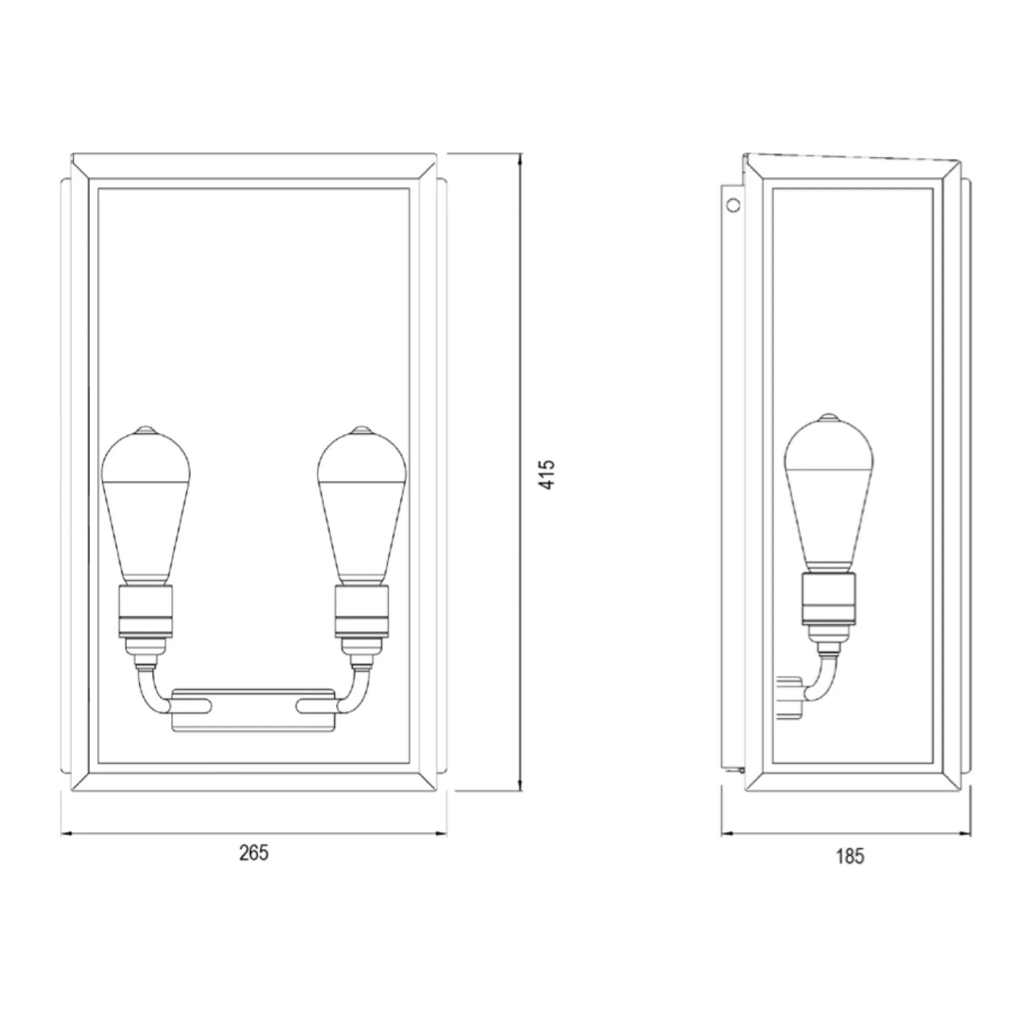 Essex N096 City Wall Light