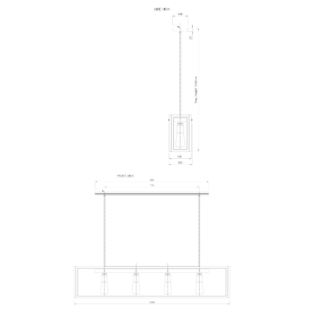 Portreath N131 Pendant Light