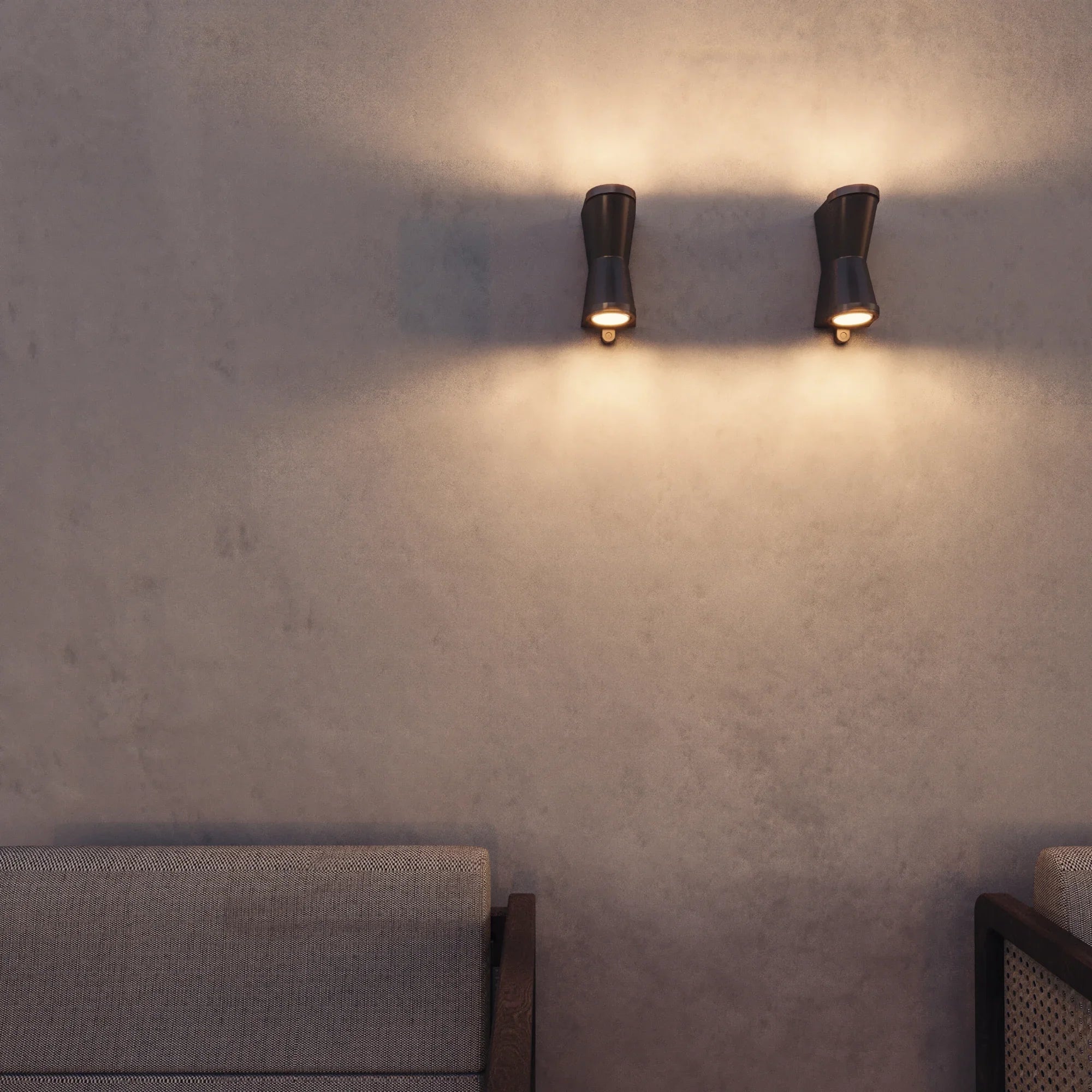 Spreaderlight Double N031 230V LED Wall Light