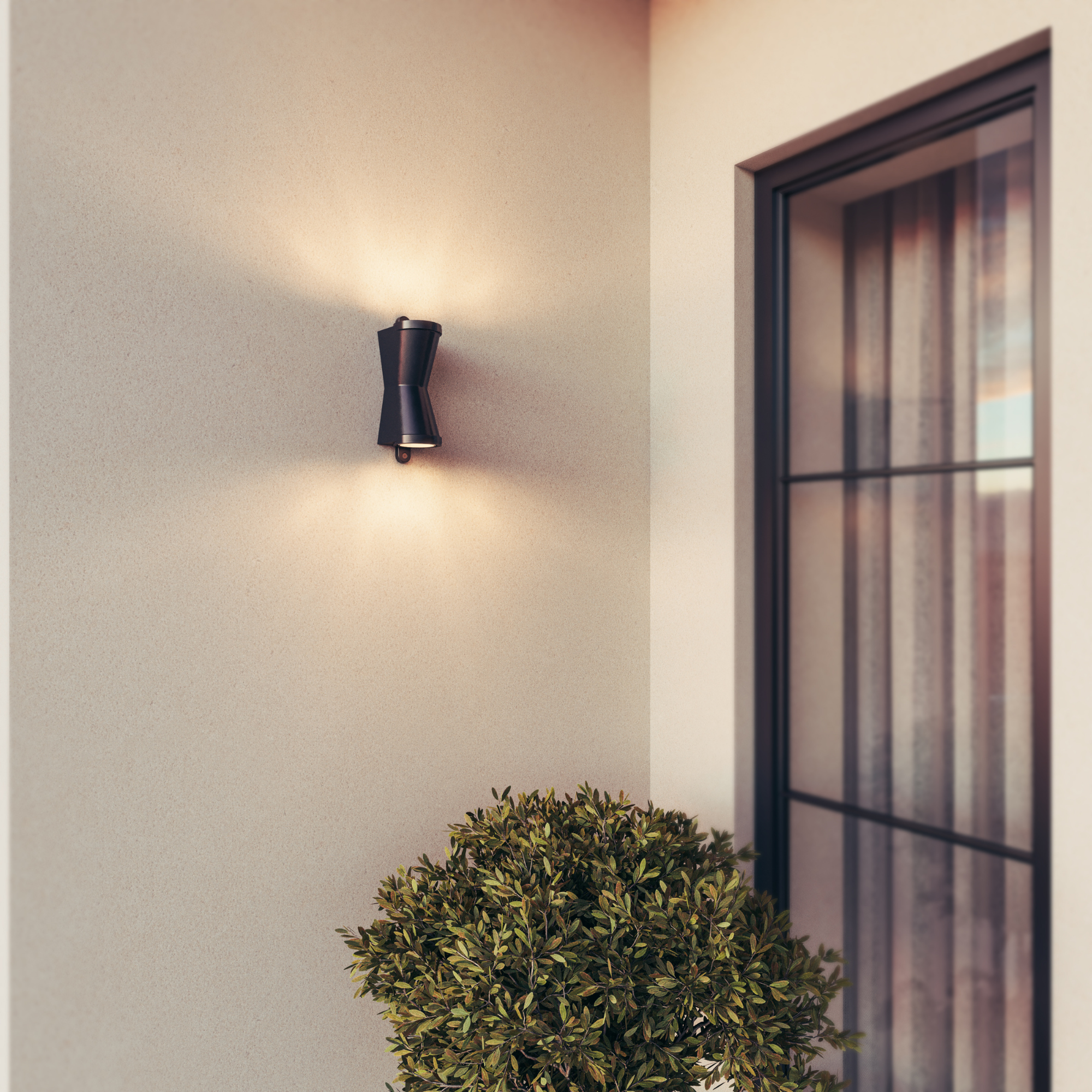 Spreaderlight Double N031 230V LED Wall Light