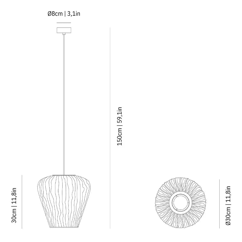 a-Emotional Light Coral Cay Pendant Light | All Square Lighting