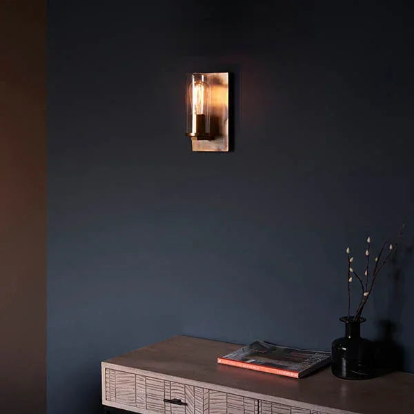 Helix Textured Wall Light