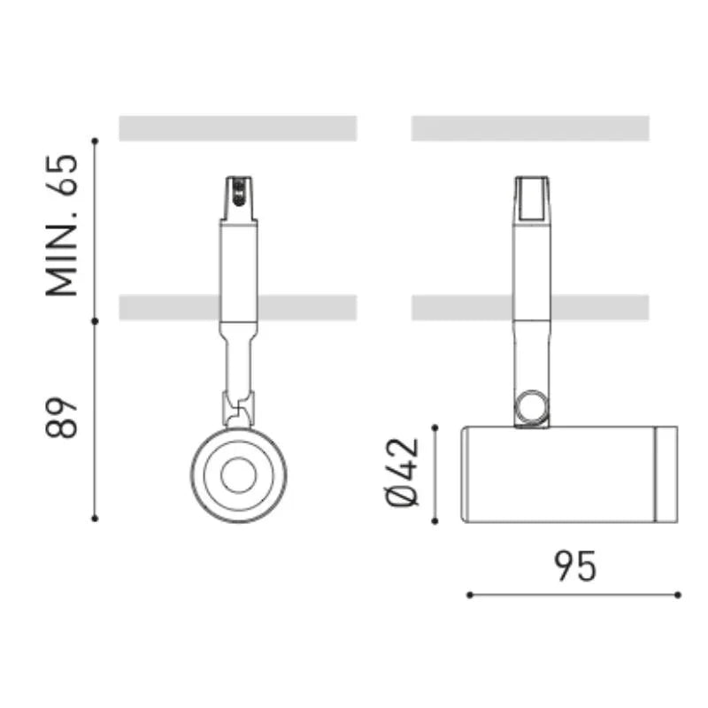Arkoslight Coco Magnetic 24V Spotlight | All Square Lighting