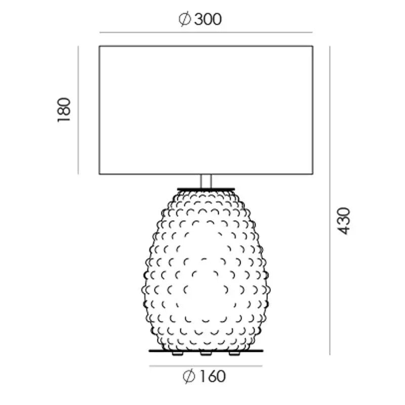 Aromas Del Campo Cactus Table Lamp | All Square Lighting