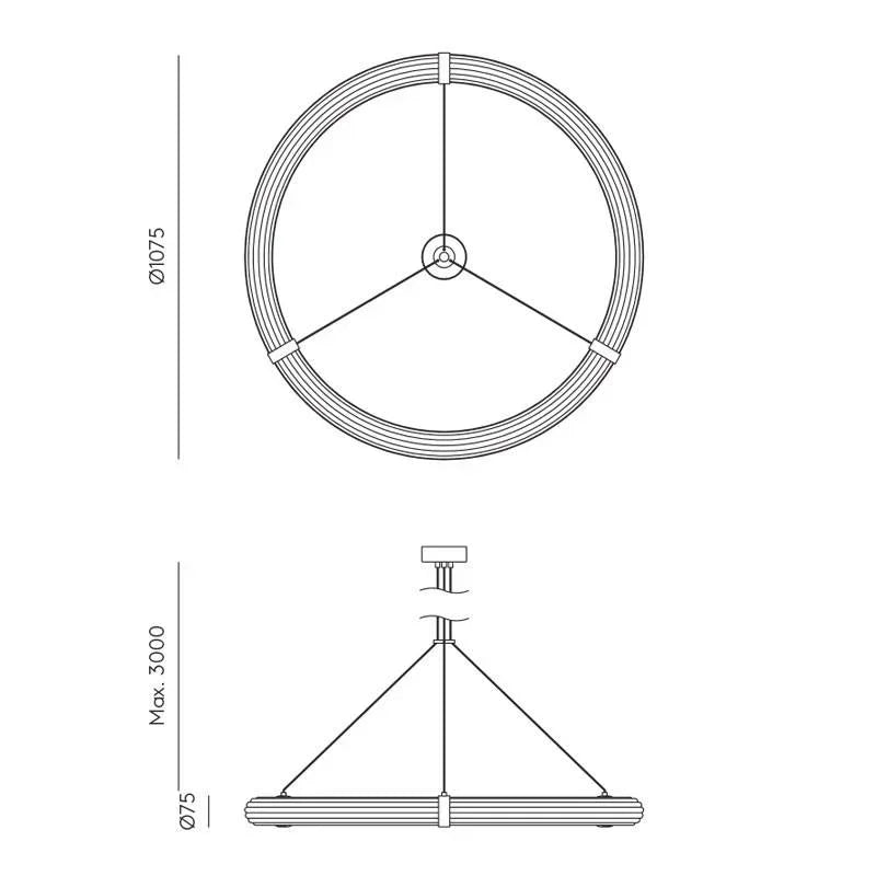Aromas Del Campo Elli L Pendant Light | All Square Lighting