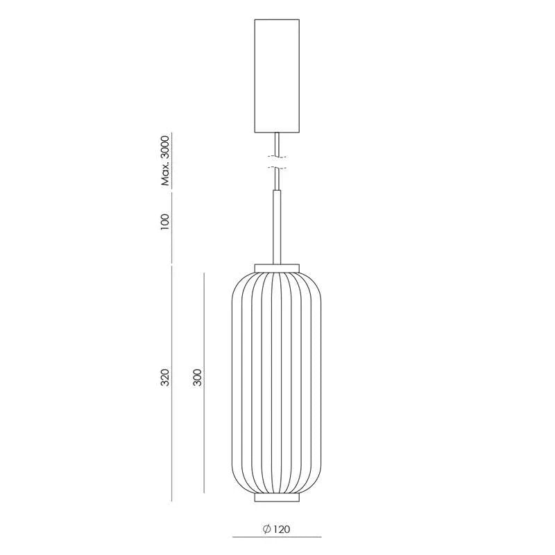Aromas Del Campo Elma Pendant Light | All Square Lighting