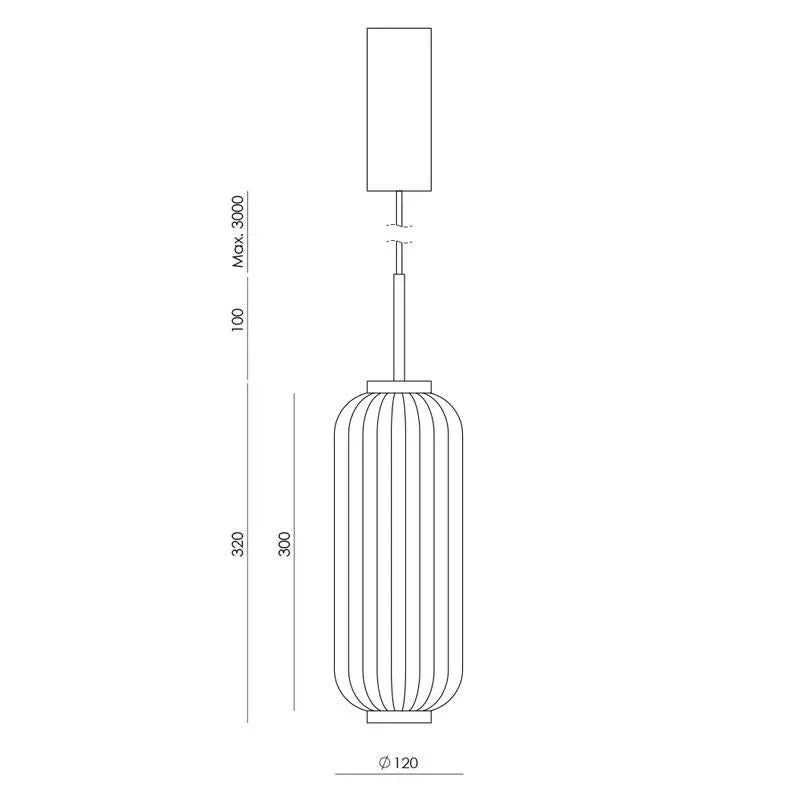 Aromas Del Campo Elma Pendant Light | All Square Lighting