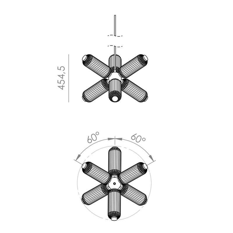 Aromas Del Campo Elma Plus Pendant Light | All Square Lighting
