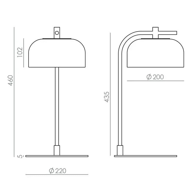 Aromas Del Campo Ipon Table Lamp | All Square Lighting