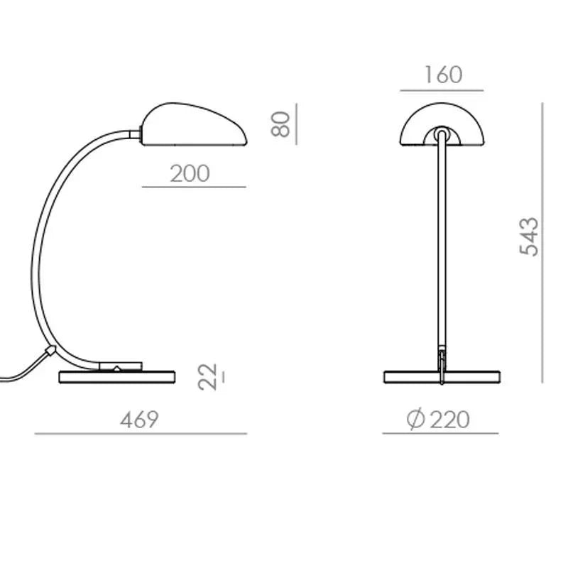 Aromas Del Campo Kezo Table Lamp | All Square Lighting