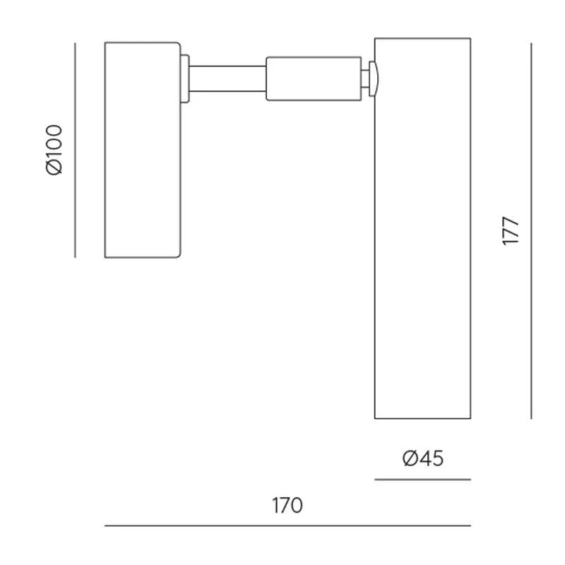 Aromas Del Campo Maru Wall Light | All Square Lighting