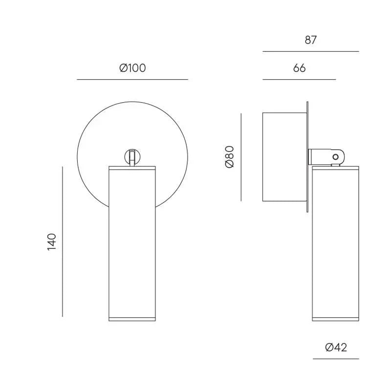Aromas Del Campo Tura Wall Light | All Square Lighting