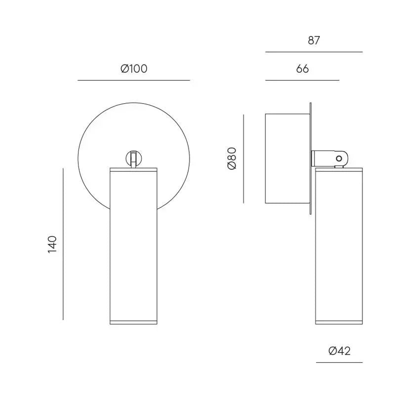 Aromas Del Campo Tura Wall Light | All Square Lighting