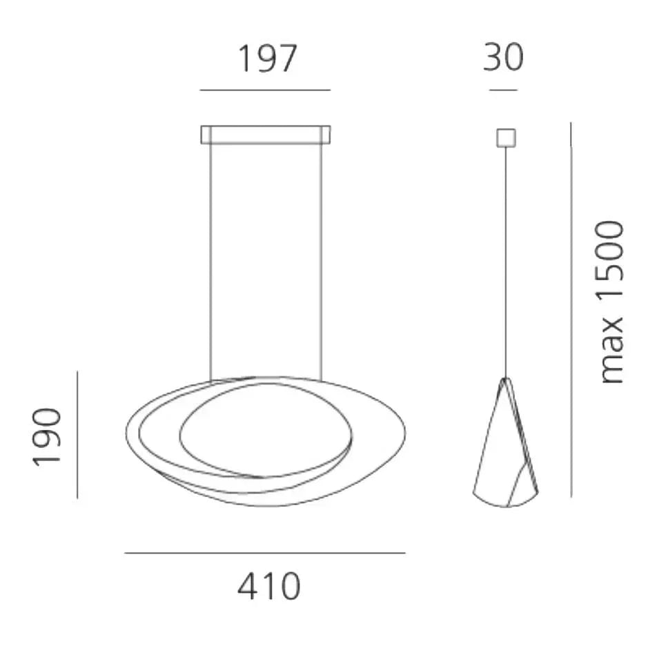 Artemide Cabilido Pendant Light | All Square Lighting