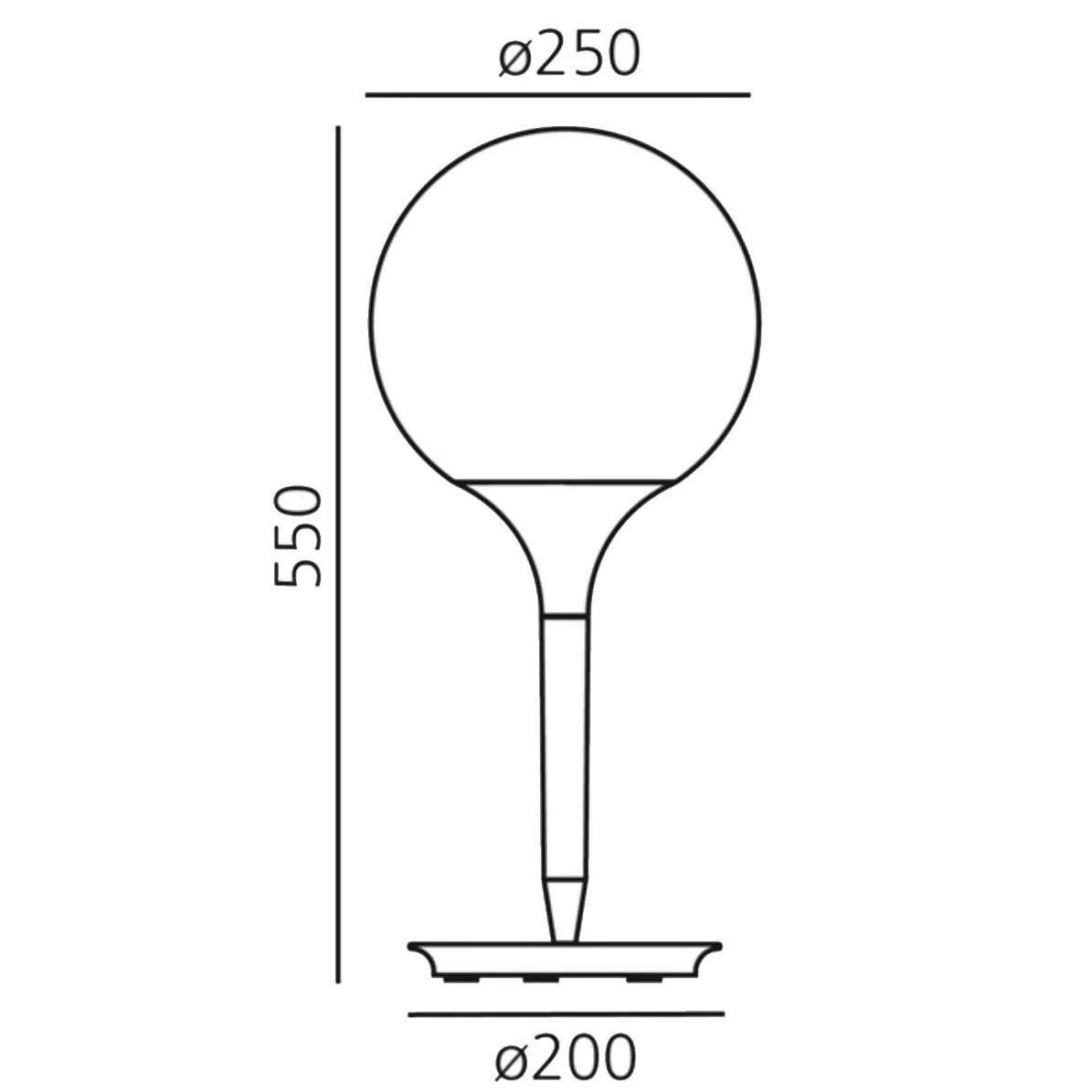 Artemide Castore 25 Table Lamp | All Square Lighting