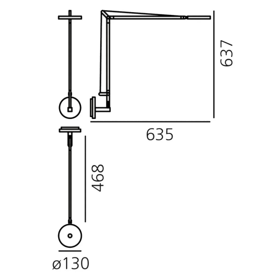 Artemide Demetra Wall Light | All Square Lighting