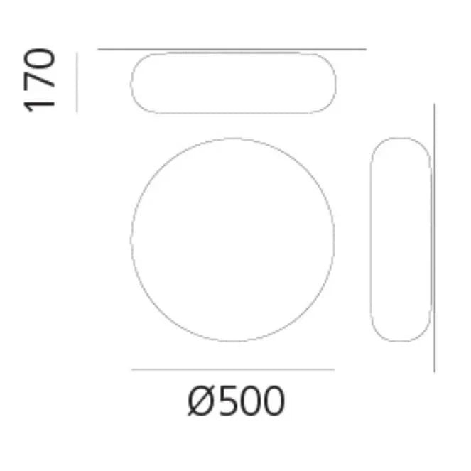 Artemide Itka 50 Wall Light | All Square Lighting