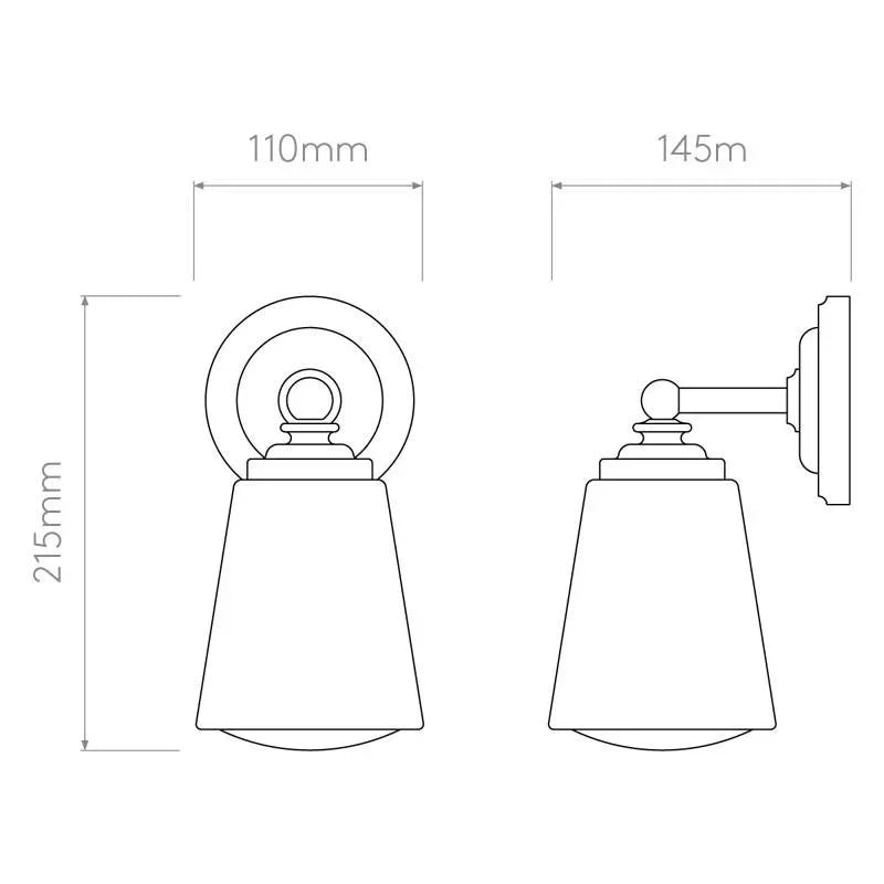 Astro Lighting Anton Wall Light | All Square Lighting