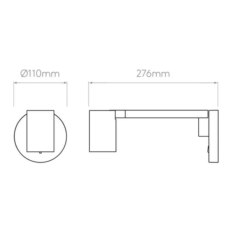 Astro Lighting Ascoli Swing Wall Light | All Square Lighting