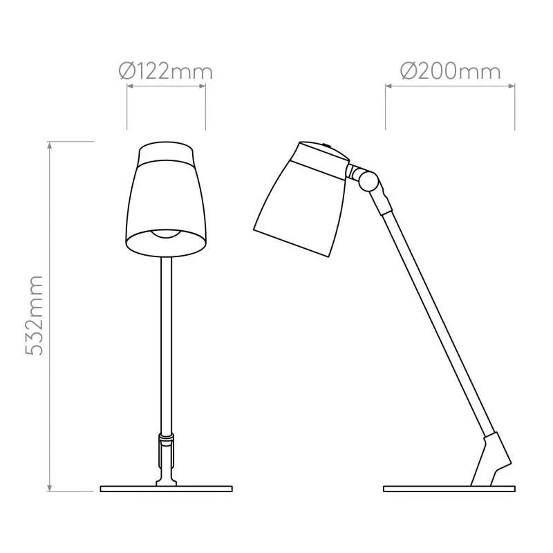 Astro Lighting Atelier Desk Lamp | All Square Lighting