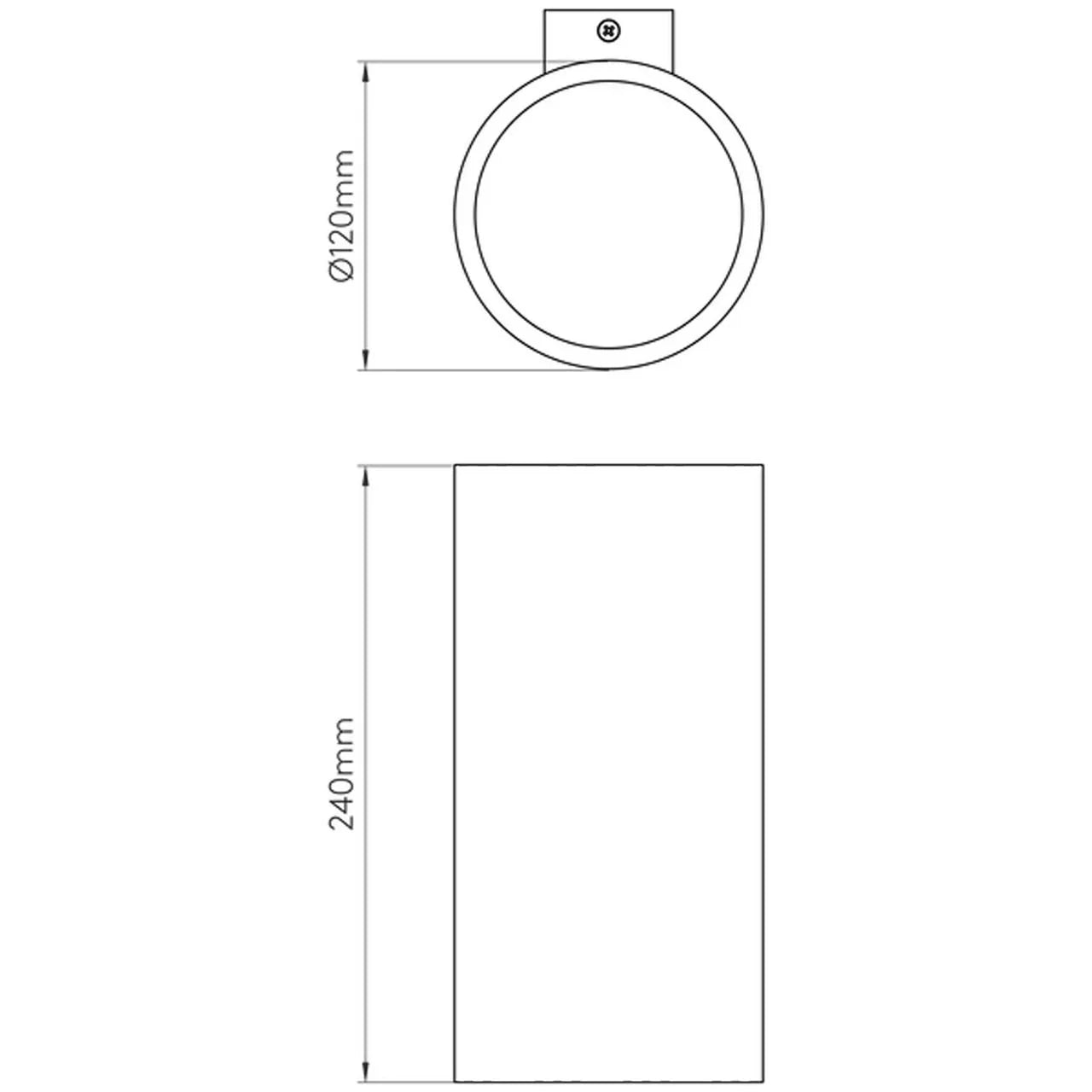 Astro Lighting Bologna 240 Wall Light | All Square Lighting