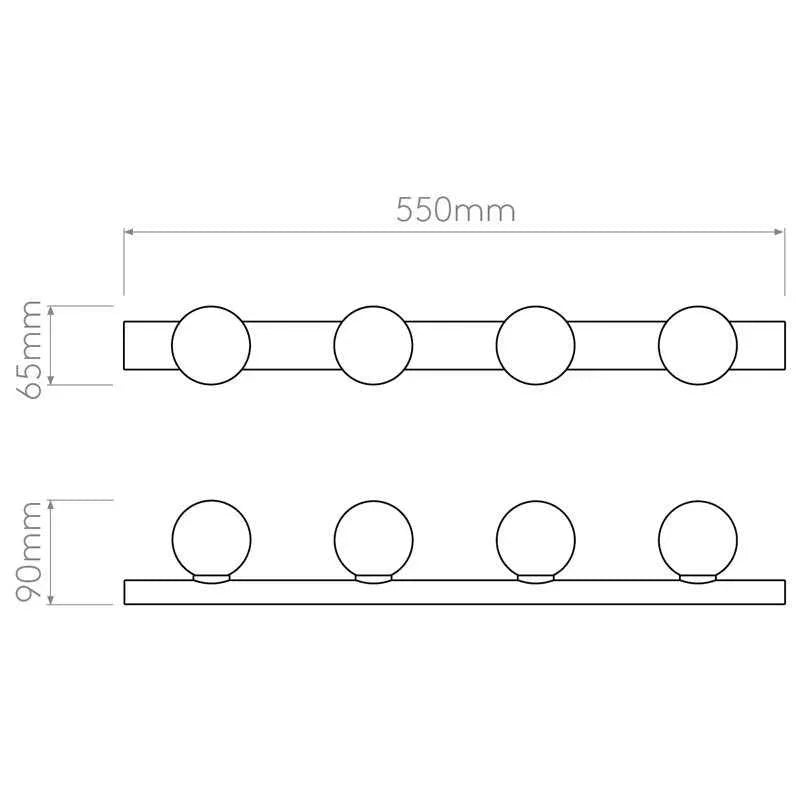 Astro Lighting Cabaret 4 II Wall Light | All Square Lighting