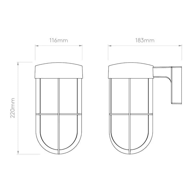 Astro Lighting Cabin Wall Light | All Square Lighting