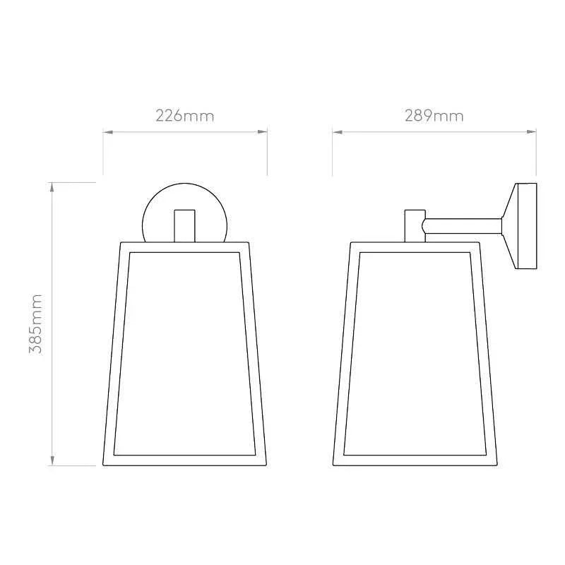 Astro Lighting Calvi 305 Wall Light | All Square Lighting