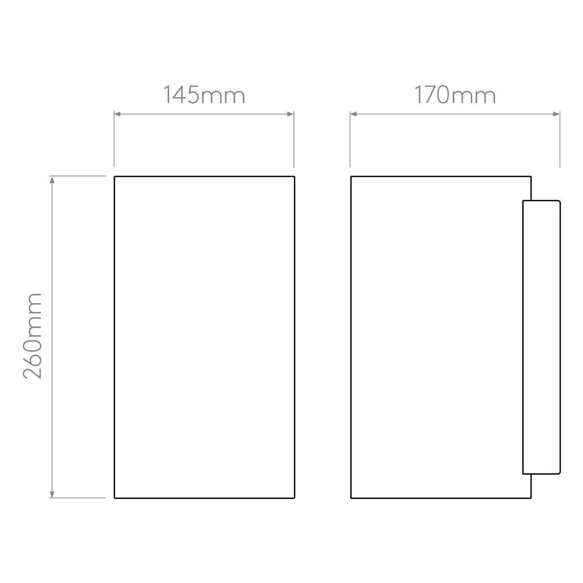 Astro Lighting Cyl 260 Wall Light | All Square Lighting