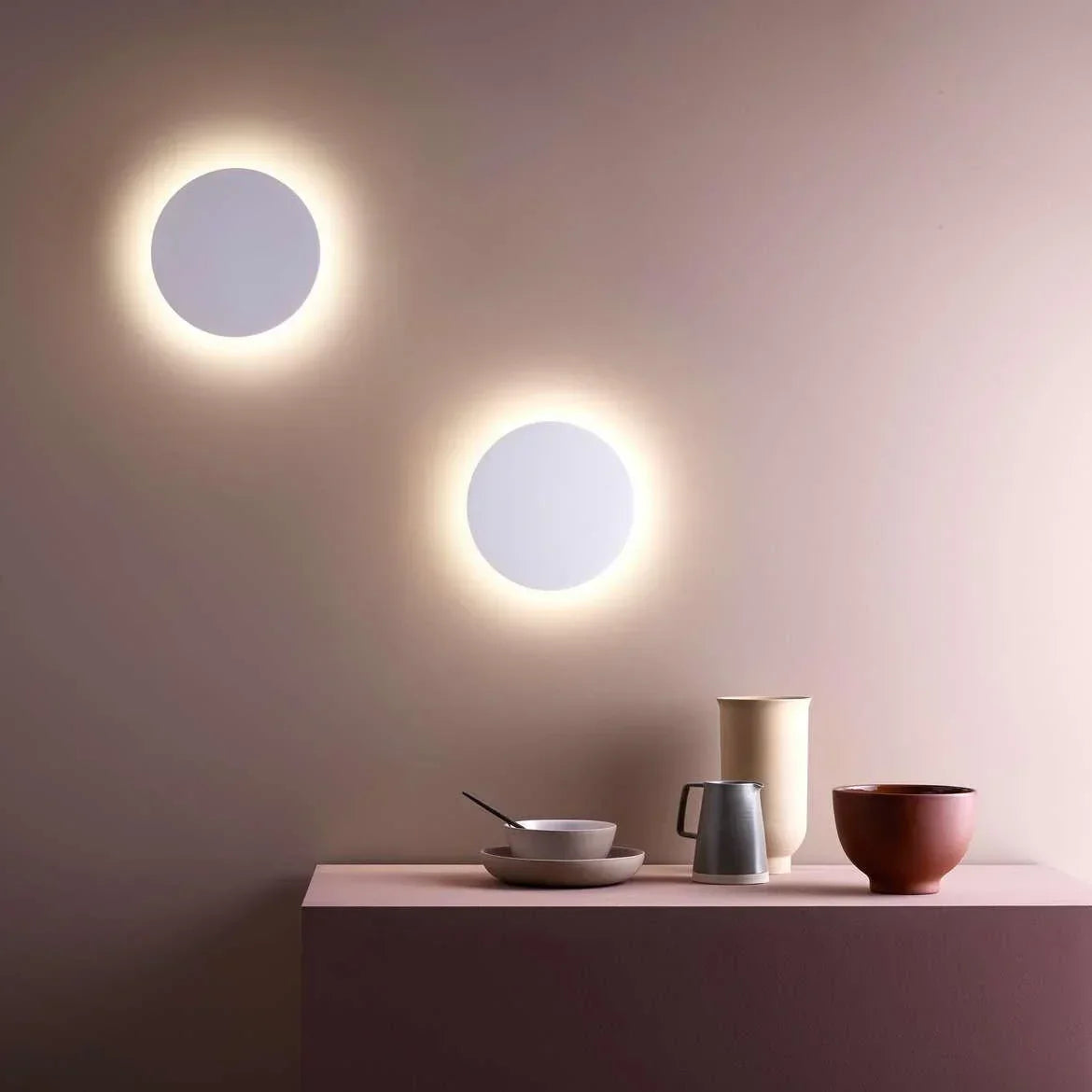 Astro Lighting Eclipse Round 250 LED Wall Light | All Square Lighting