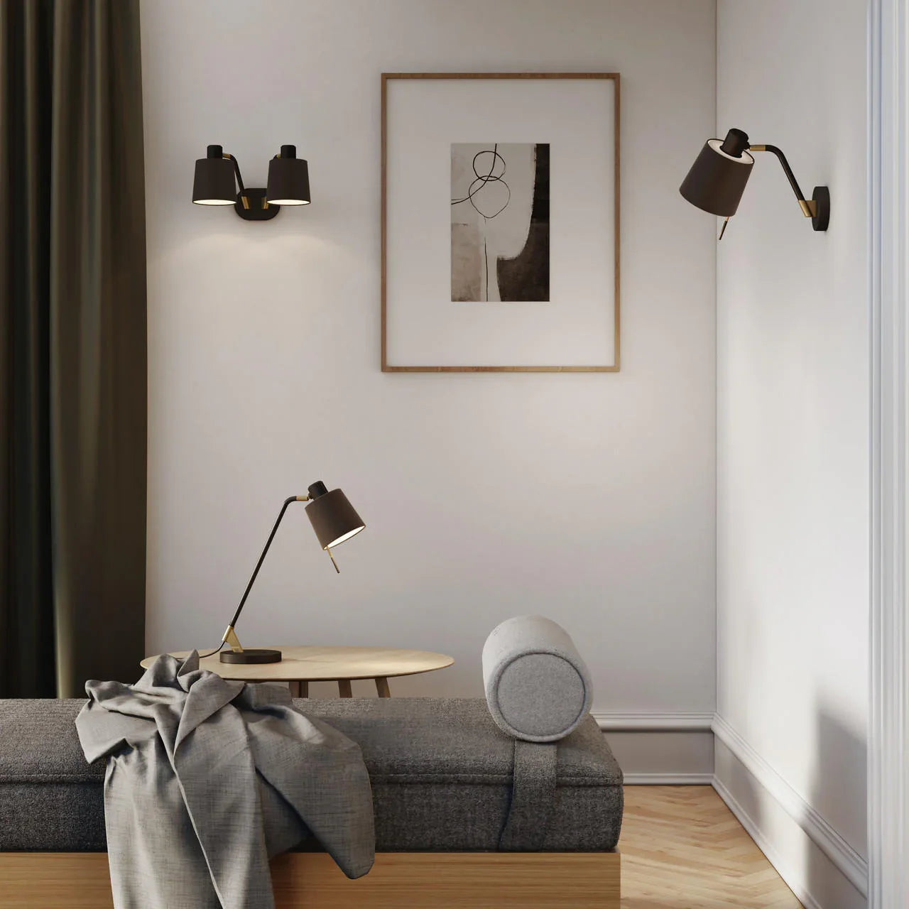 Astro Lighting Edward Twin Wall Light | All Square Lighting