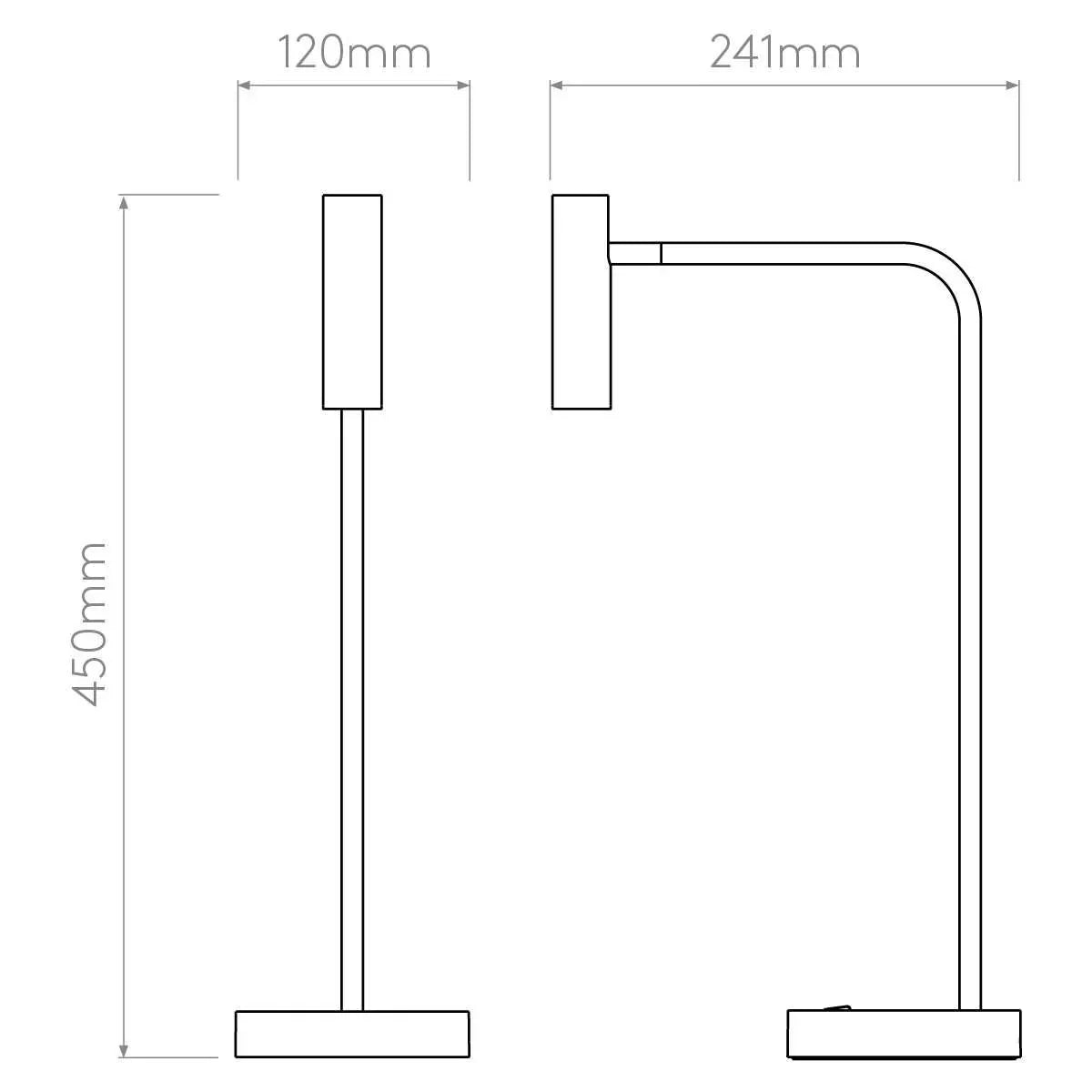 Astro Lighting Enna Desk Lamp | All Square Lighting