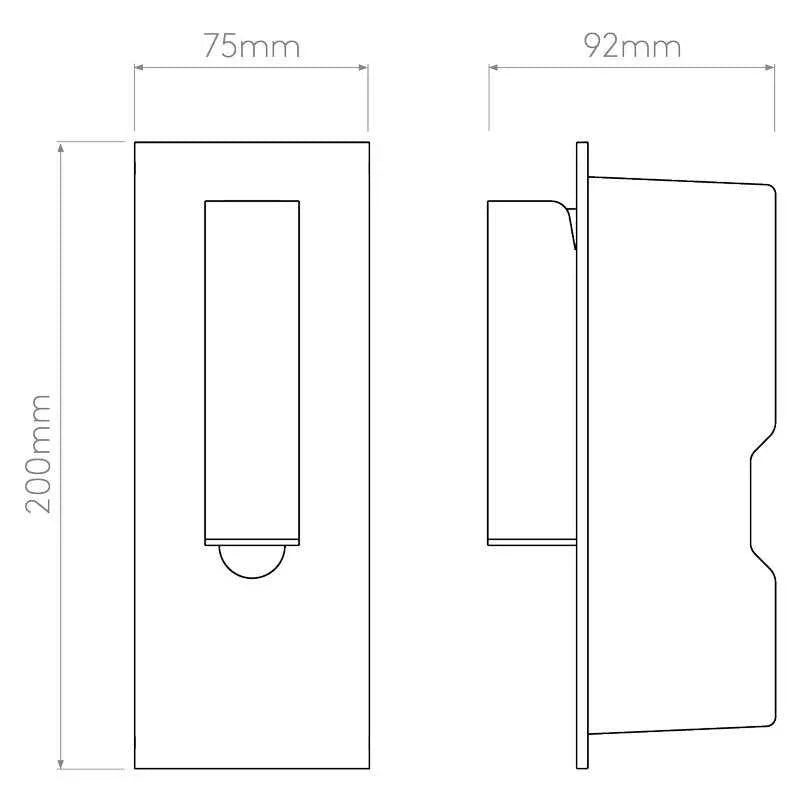 Astro Lighting Fuse 3 Wall Light | All Square Lighting