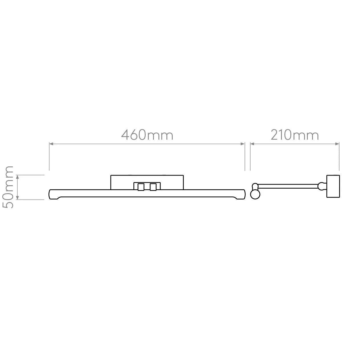 Astro Lighting Goya 460 LED Picture Light | All Square Lighting
