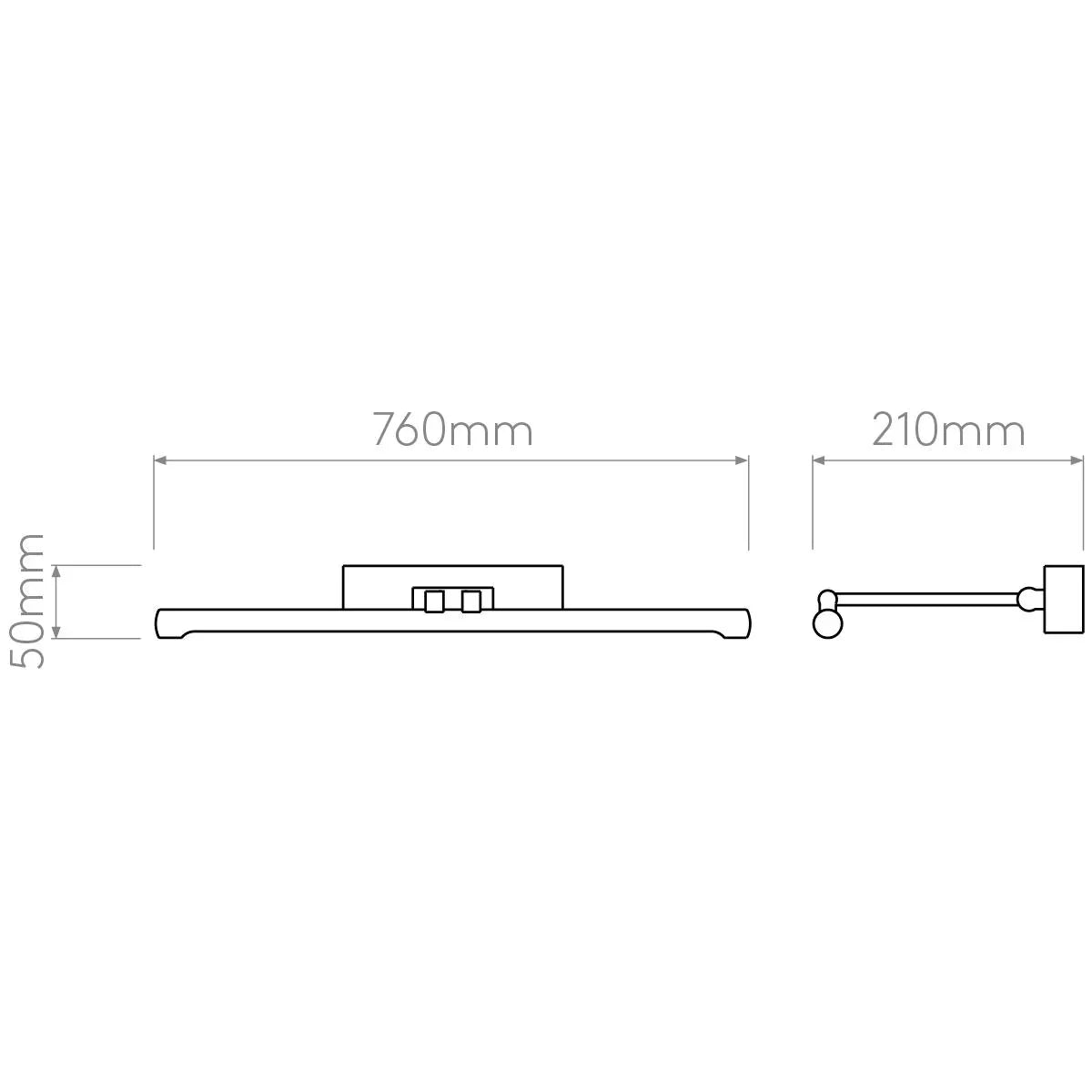 Astro Lighting Goya 760 LED Picture Light | All Square Lighting