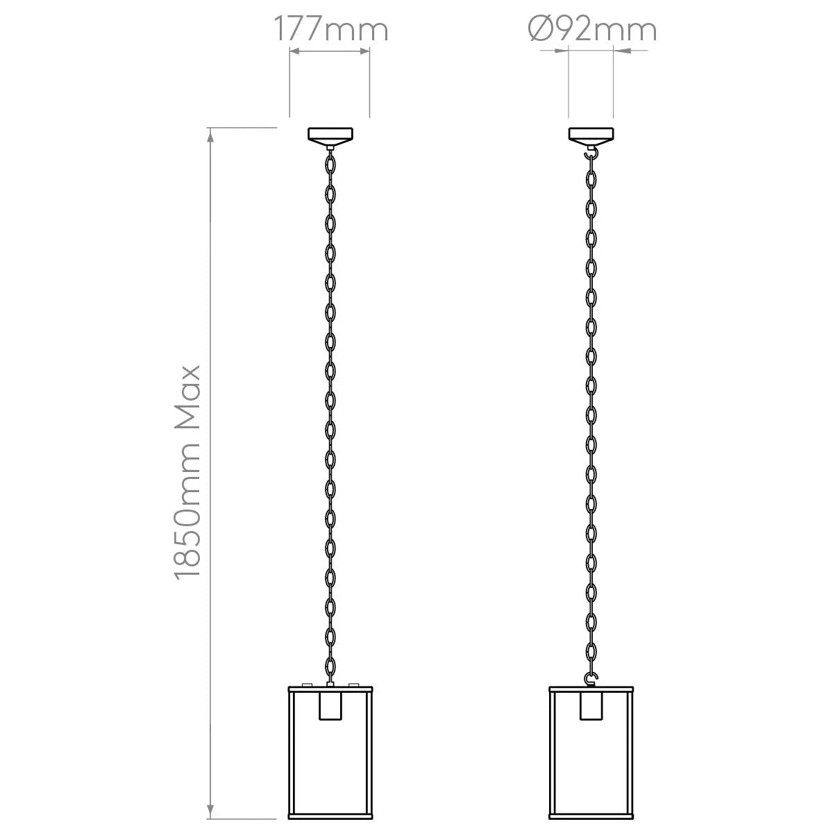 Astro Lighting Homefield 240 Coastal Pendant Light | All Square Lighting