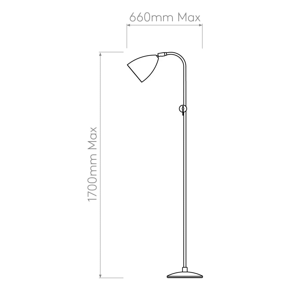 Astro Lighting Joel Floor Lamp | All Square Lighting