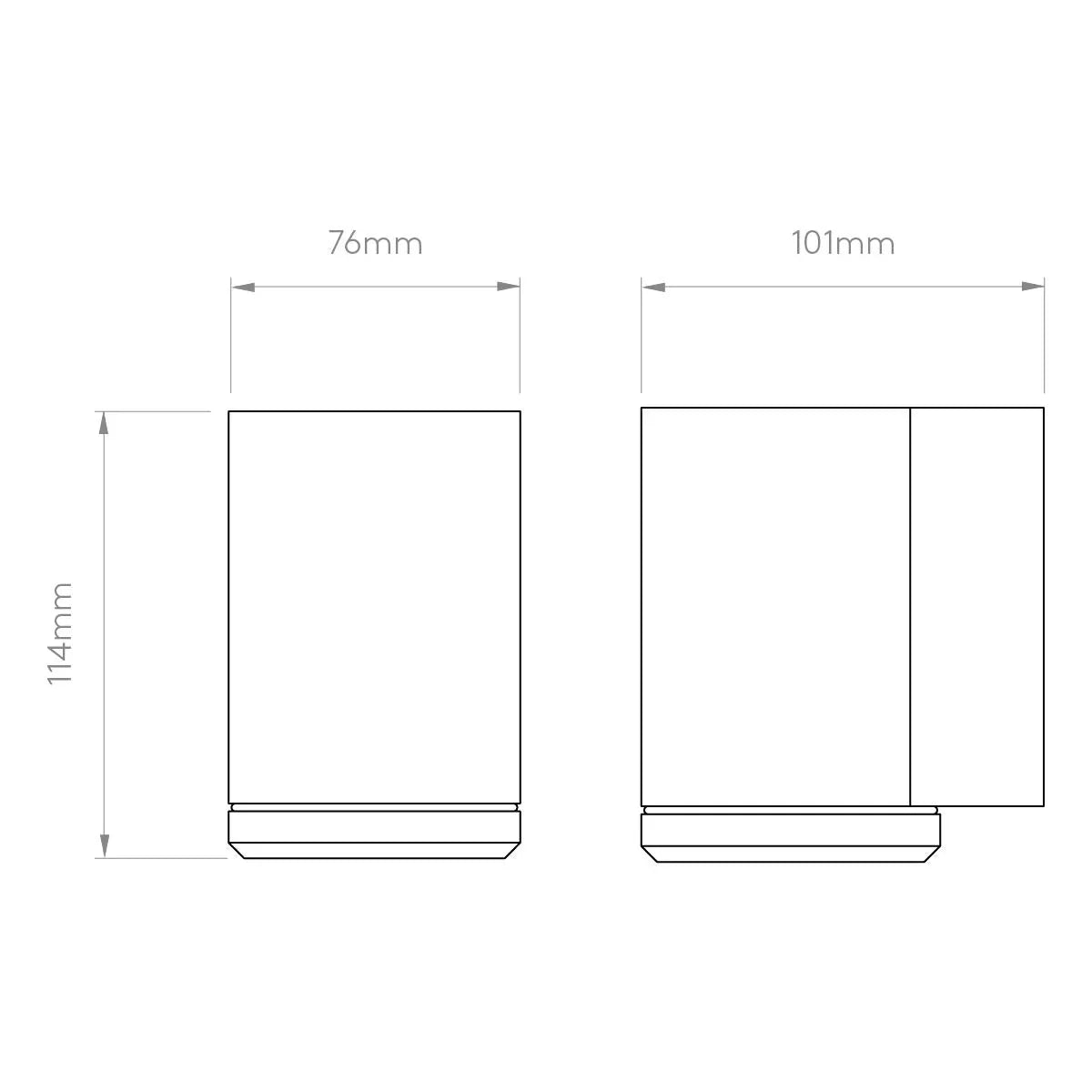 Astro Lighting Jura Single Wall Light | All Square Lighting