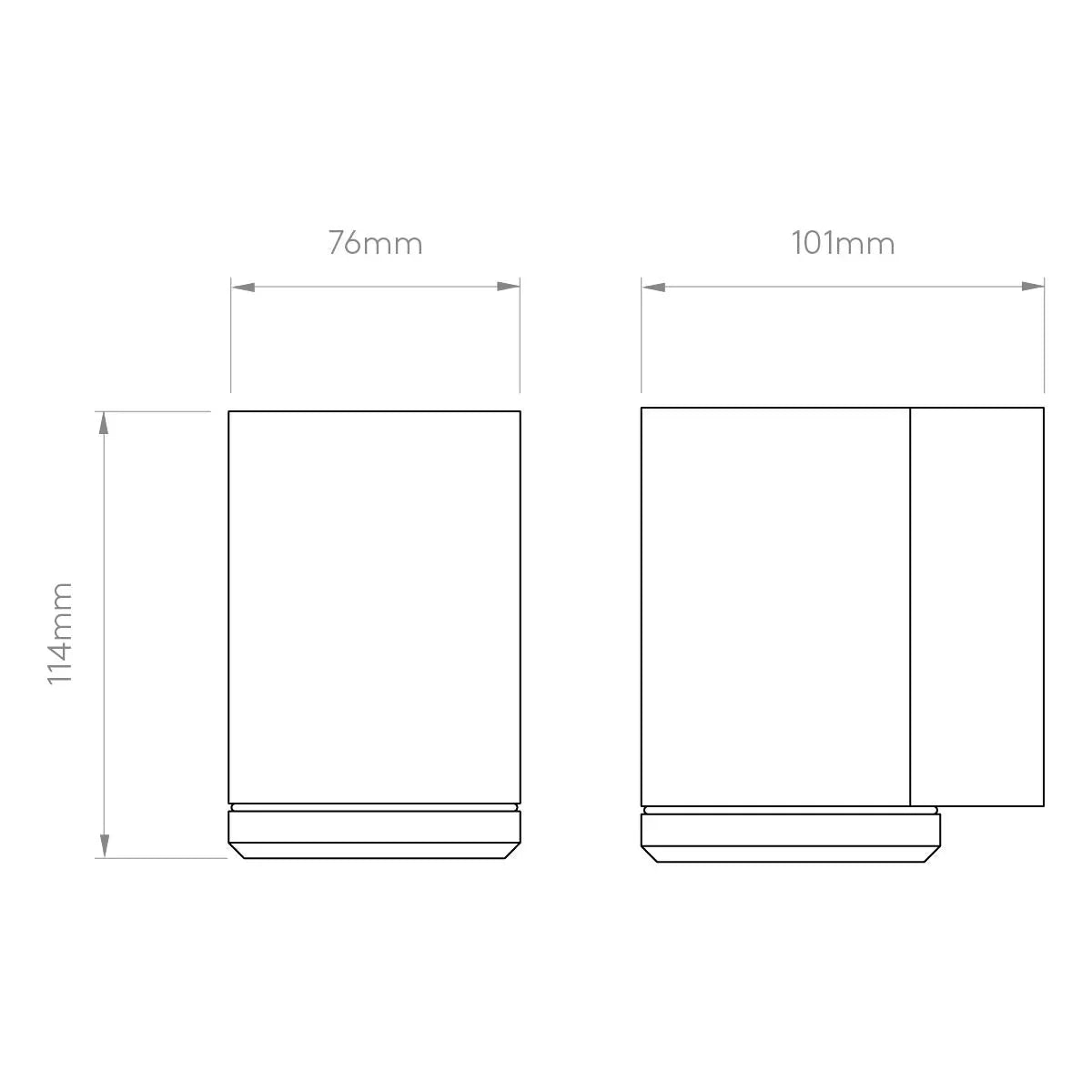 Astro Lighting Jura Single Wall Light | All Square Lighting
