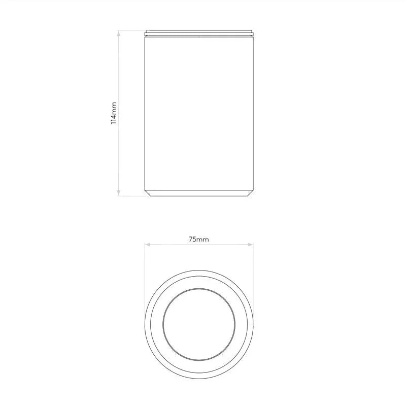 Astro Lighting Jura Surface Ceiling Light | All Square Lighting