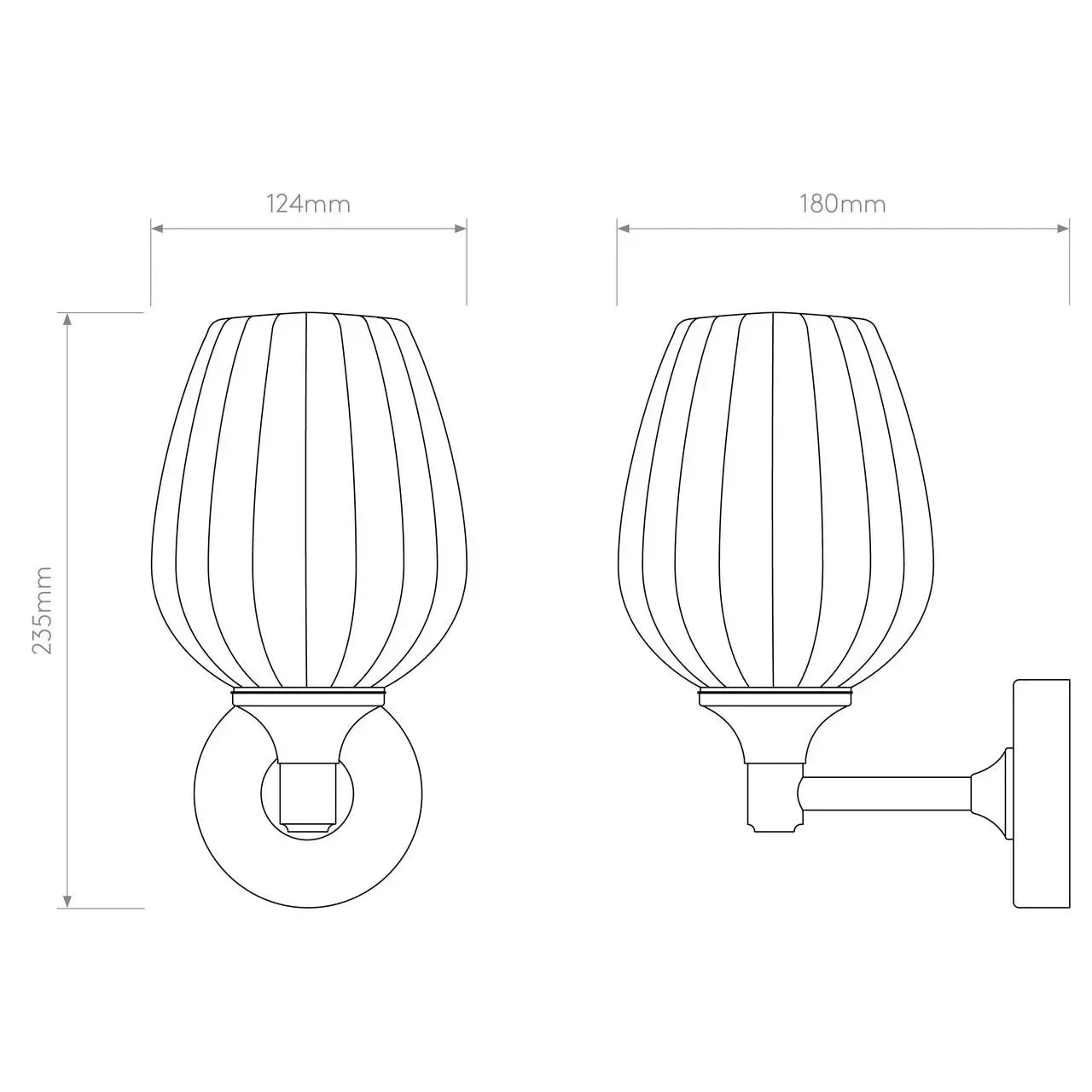 Astro Lighting Liberty Wall Light | All Square Lighting